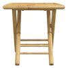 vidaXL 3 Piece Bistro Set Bamboo