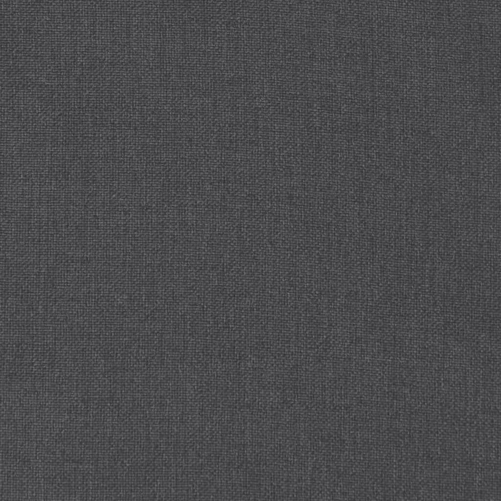 vidaXL Garden Bench Cushions 2 pcs Melange Anthracite 150x50x7 cm Fabric