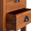 vidaXL Bedside Cabinet 40x35x60 cm Solid Teak Wood