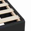 vidaXL Bed Frame without Mattress Black&nbsp;California King Faux Leather