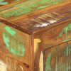 vidaXL Sideboard 110x30x65 cm Solid Wood Reclaimed