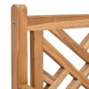 vidaXL Garden Chairs 2 pcs Brown 58 x 60 x 90 cm Solid teak wood