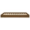 vidaXL Dog Bed Honey Brown 101.5x74x9 cm Solid Wood Pine