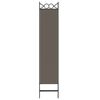 vidaXL 3-Panel Room Divider Anthracite 120x200 cm Fabric