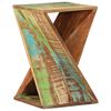 vidaXL Side Table 35x35x55 cm Solid Wood Reclaimed
