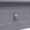 vidaXL Writing Desk Grey 110x45x76 cm Wood
