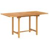 vidaXL Garden Dining Set 5 pcs Brown 160 x 80 x 75 cm Solid teak wood