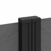 vidaXL Retractable Side Awning Anthracite 100x600 cm