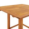 vidaXL Bistro Table 75x75x110 cm Solid Wood Acacia