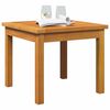 vidaXL Side Table Brown Solid Acacia wood