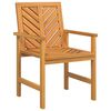 vidaXL Garden Lounge Set Brown Solid Acacia wood