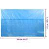Rectangular Pool Cover 549 x 274 cm PE Blue