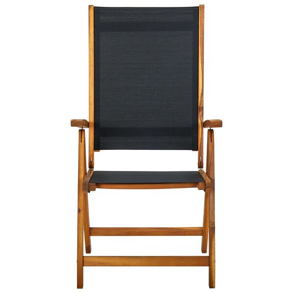 vidaXL 7 Piece Outdoor Dining Set Solid Acacia Wood