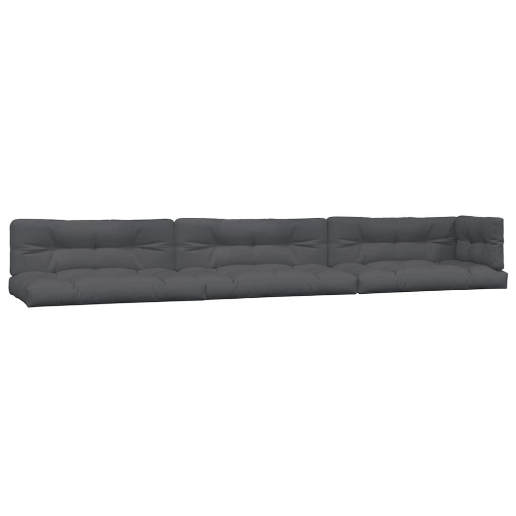 vidaXL 6 Piece Garden Pallet Sofa Set with Cushions Solid Wood Acacia