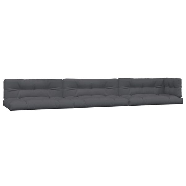 vidaXL 6 Piece Garden Pallet Sofa Set with Cushions Solid Wood Acacia