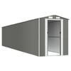 vidaXL Garden Shed Light Grey 192x1021x223 cm Galvanised Steel