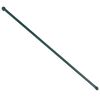 vidaXL Garden Posts 10 pcs 1 m Metal Green