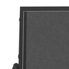 vidaXL Garden Glider Bench Black 120.5x76x86.5 cm Textilene&Steel
