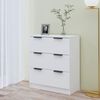 vidaXL Sideboard White 60x30x70 cm Engineered Wood