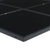 vidaXL 13 Piece Garden Dining Set with Cushions Black Textilene