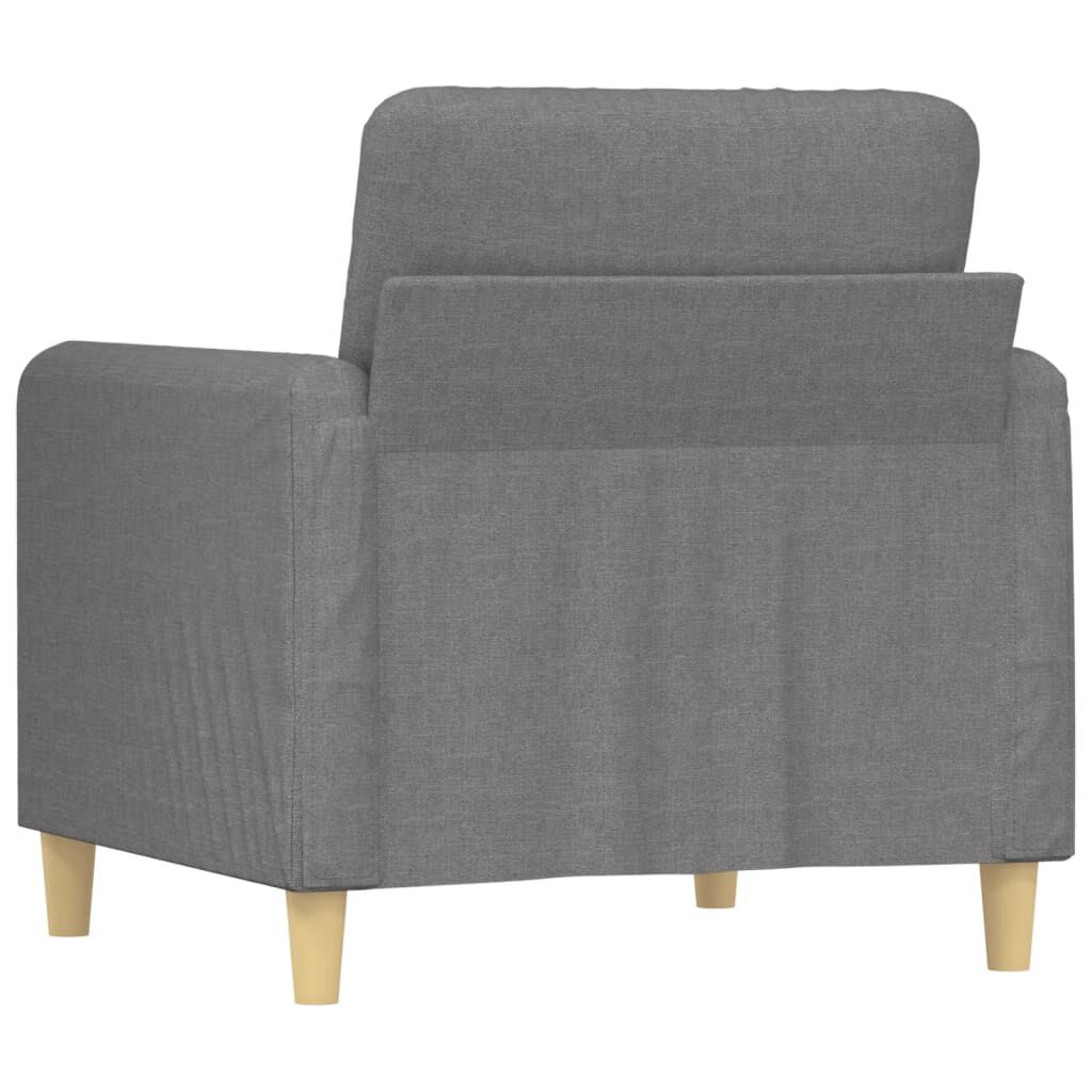 vidaXL Sofa Chair Dark Grey 60 cm Fabric