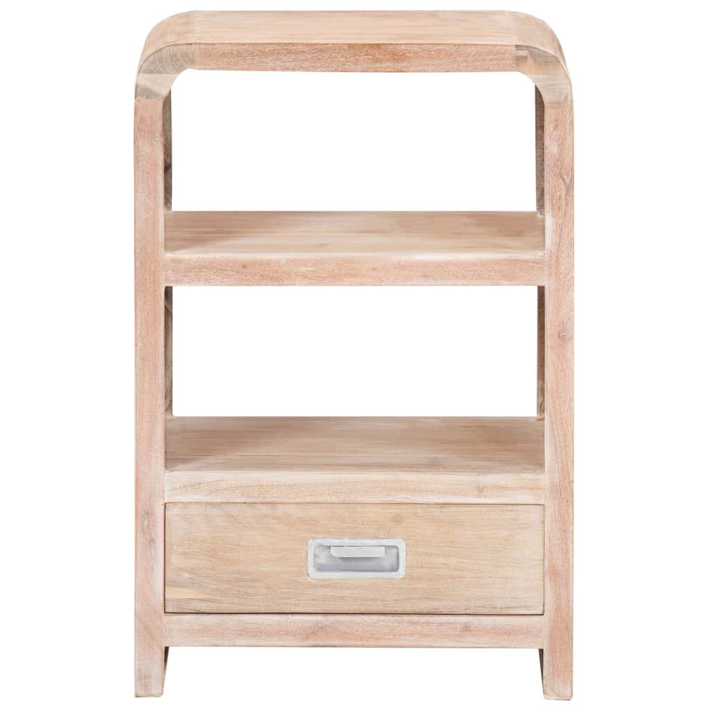 vidaXL Bedside Table 40x30x60 cm Solid Acacia Wood