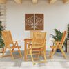 vidaXL 5 Piece Garden Dining Set 85x85x74 cm Solid Wood Acacia