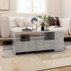 vidaXL Coffee Table Concrete Grey 102x55x42 cm Engineered Wood