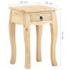 vidaXL Bed Cabinet 28x28x46 cm Solid Mango Wood