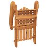vidaXL Garden Adirondack Chairs 2 pcs Solid Wood Acacia