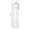 vidaXL Gabion Basket Posts 2 pcs 40x40x180 cm Iron