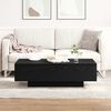 vidaXL Coffee Table Black Oak 100 x 49.5 x 31 cm Engineered Wood