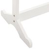 vidaXL Mirror Jewellery Cabinet Free Standing White 42x38x152 cm