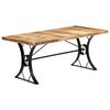 vidaXL Dining Table 180x90x76 cm Solid Mango Wood