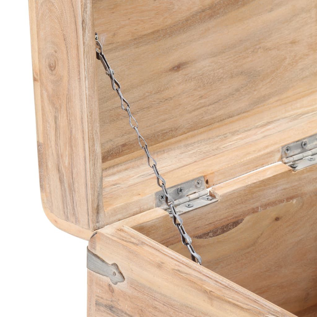 vidaXL Chest 40x40x40 cm Solid Acacia Wood