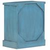 vidaXL Bedside Table Solid Mango Wood 40x30x50 cm Blue