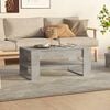 vidaXL Coffee Table Concrete Grey 102x55x45 cm Engineered Wood