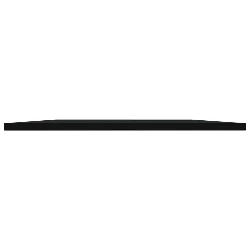vidaXL Bookshelf Boards 4 pcs Black 100x50x1.5 cm Engineered Wood