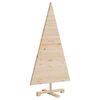 vidaXL Christmas Trees with Stand Natural 120 cm Solid pine wood