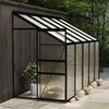 vidaXL Greenhouse Anthracite Aluminium 6.5 m³