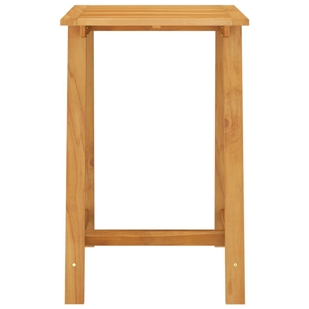 vidaXL 5 Piece Outdoor Bar Set Solid Acacia Wood