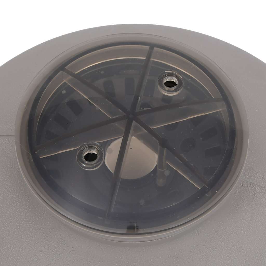 vidaXL Pool Sand Filter with Side Mount 6-Way Valve Grey