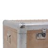 vidaXL Storage Box Solid Fir Wood 91x52x40 cm Brown