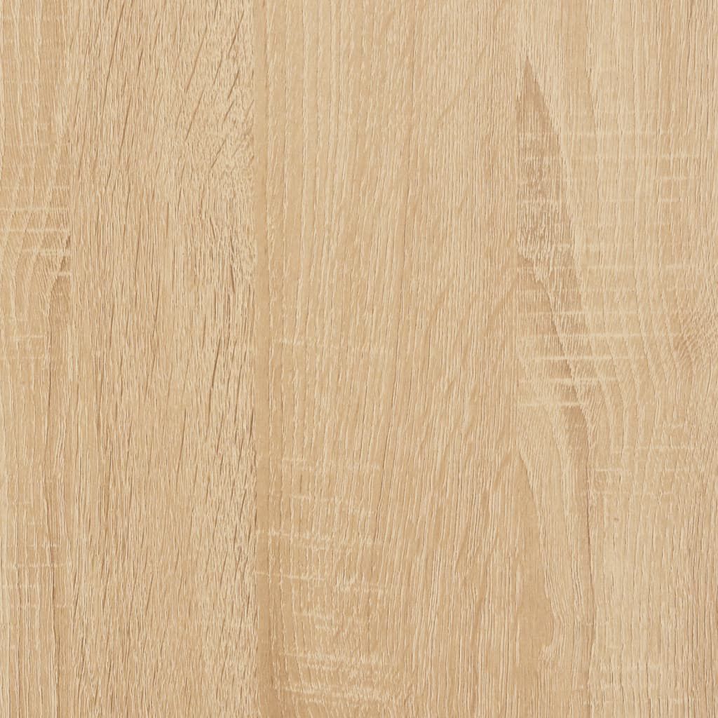 vidaXL Coffee Tables 2 pcs Sonoma Oak and White Engineered Wood