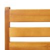 vidaXL Garden Sofa Chair 2pcs 66.5x65x81 cm Solid Wood Acacia