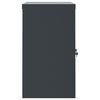 vidaXL File Cabinet Anthracite 90x40x70 cm Steel