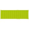vidaXL Garden Sun Lounger with Cushion Solid Acacia Wood