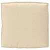 vidaXL Cushion Beige 80 x 80 x 12 cm Oxford Fabric