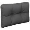vidaXL Pallet Cushion Anthracite 60x40x12 cm Fabric