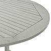 vidaXL Garden Table Grey 200x100x75 cm Solid Acacia Wood
